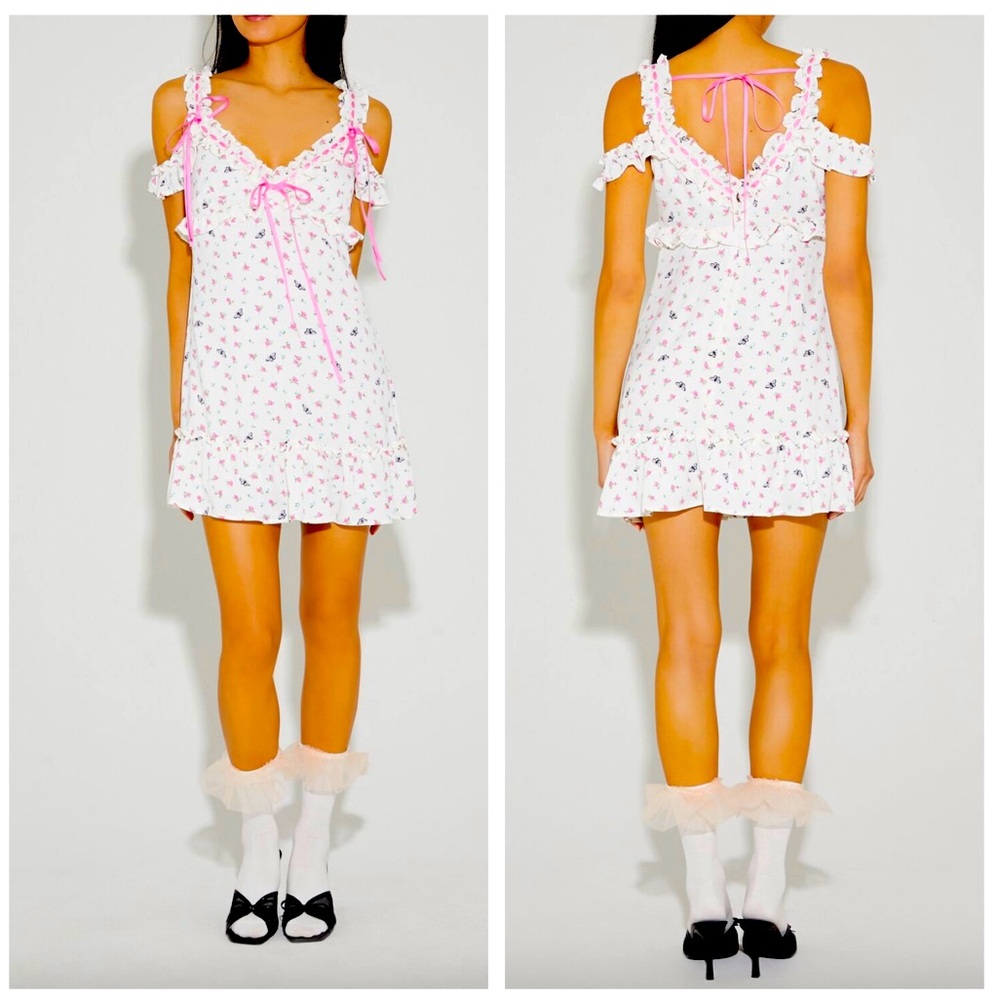 Betsey Johnson Babydoll Mini Dress